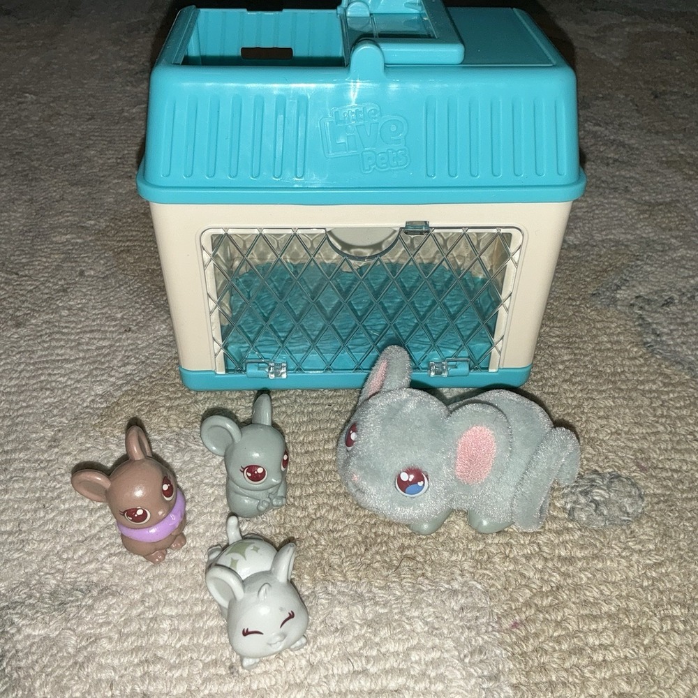 Little Live Pets Mama Mouse Surprise 3‎ Babies Cage Mom